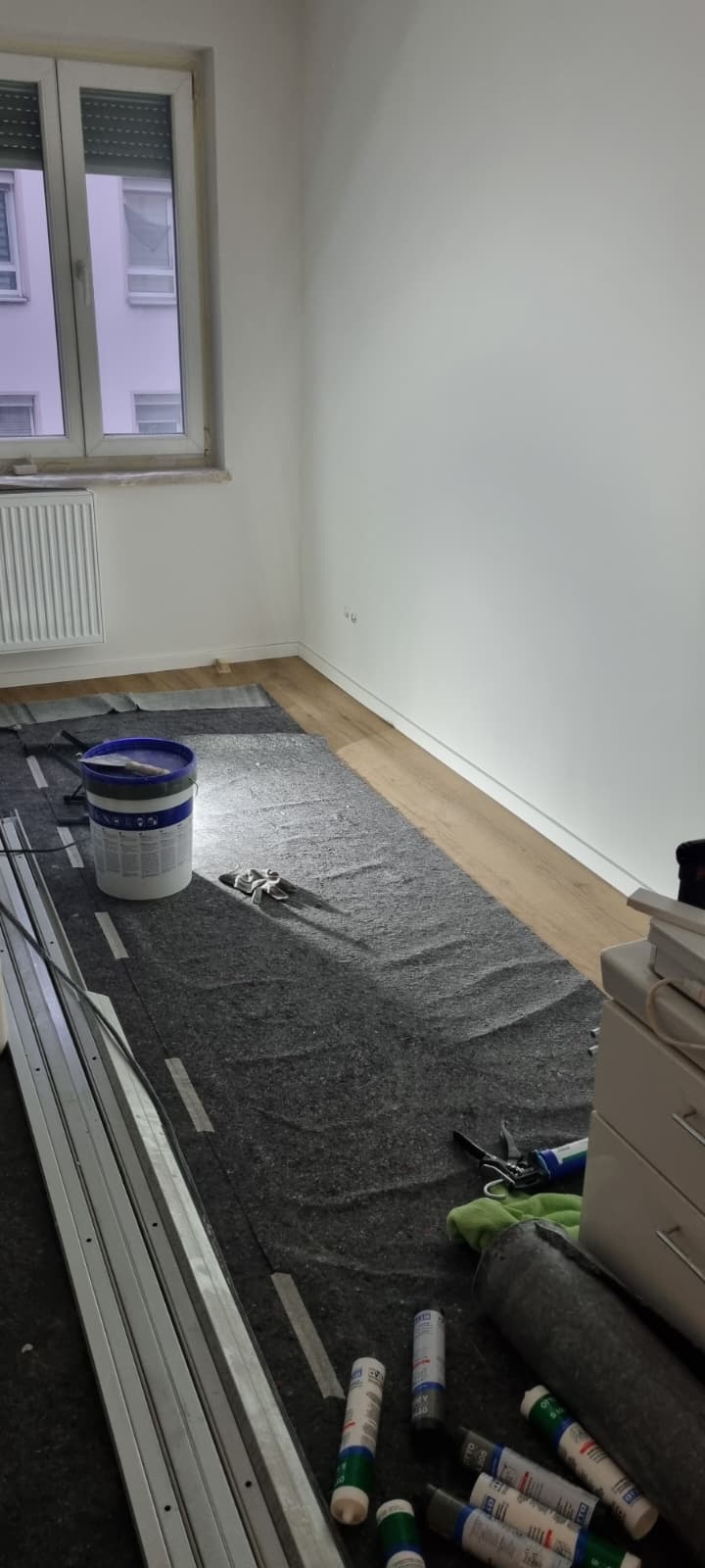 Parkett Verlegung